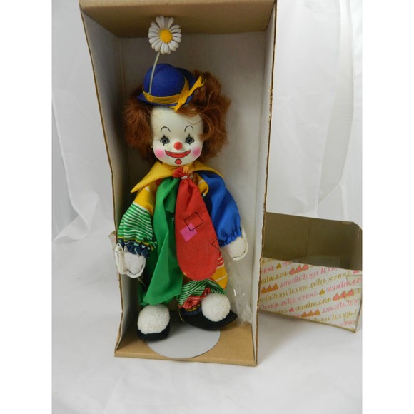 effenbee Other - Effanbee clown doll louise armstrong 7661 complete in box